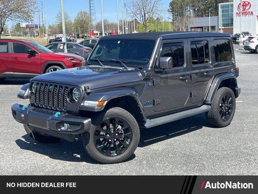 Granite Crystal Me 2021 Jeep Wrangler Unlimited 4xe Sahara High Altitude