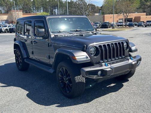 Granite Crystal Me 2021 Jeep Wrangler Unlimited 4xe Sahara High Altitude
