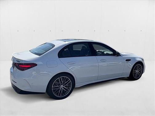MANUFAKTUR Moonlight White Metallic 2024 Mercedes-Benz AMG C 63 S E Performance