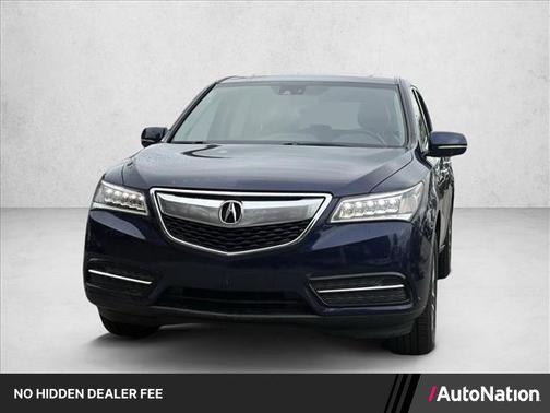 Fathom Blue Pearl 2014 Acura MDX 3.5L