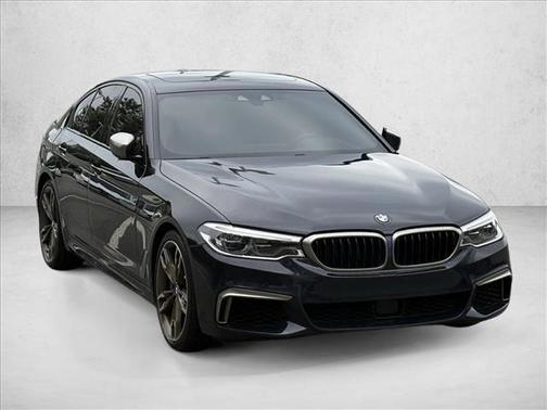 Carbon Black Metallic 2019 BMW M550 i Xdrive