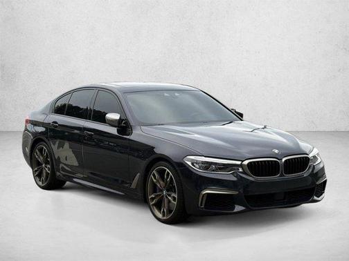Carbon Black Metallic 2019 BMW M550 i Xdrive