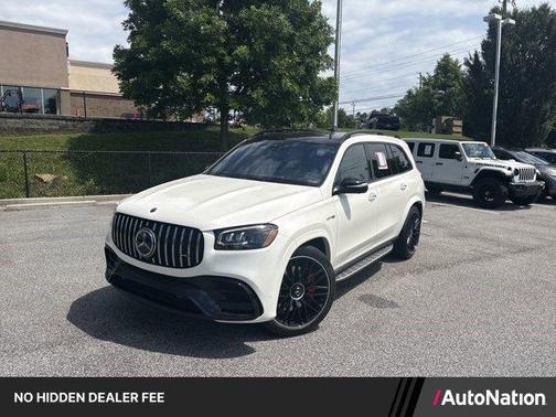 designo Diamond White Bright 2021 Mercedes-Benz AMG GLS 63 Base