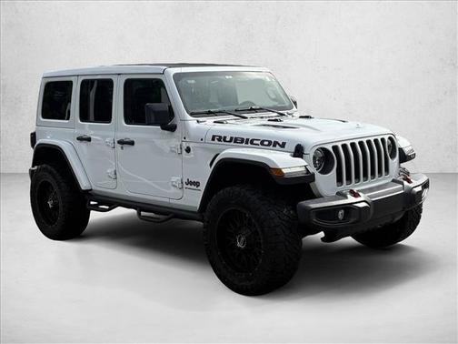 Bright White Clearcoat 2023 Jeep Wrangler Rubicon