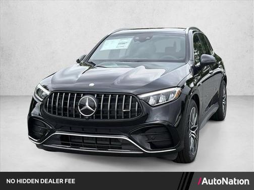 Black 2026 Mercedes-Benz AMG GLC 43 4MATIC