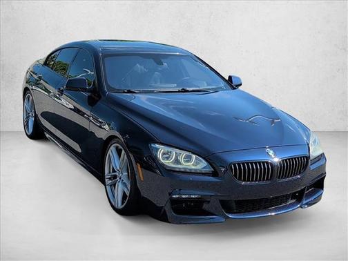 Blue 2015 BMW 640 Gran Coupe 640i
