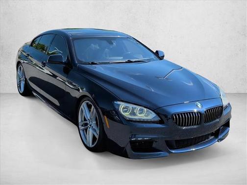 Blue 2015 BMW 640 Gran Coupe 640i