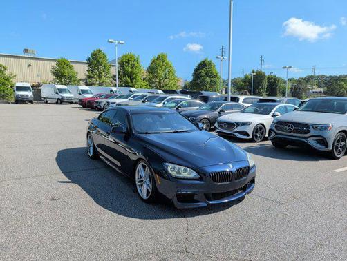 Blue 2015 BMW 640 Gran Coupe 640i