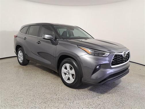 Gray 2023 Toyota Highlander LE