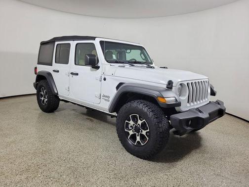 Bright White Clearcoat 2020 Jeep Wrangler Unlimited Sport