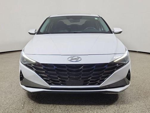Ceramic White 2023 Hyundai ELANTRA HEV Limited