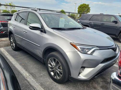 Silver Sky Metallic 2018 Toyota RAV4 Limited