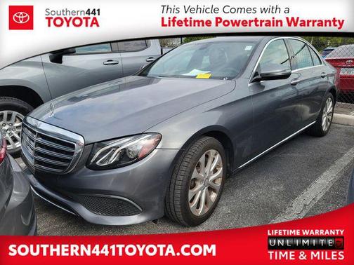 Gray 2017 Mercedes-Benz E-Class 4MATIC