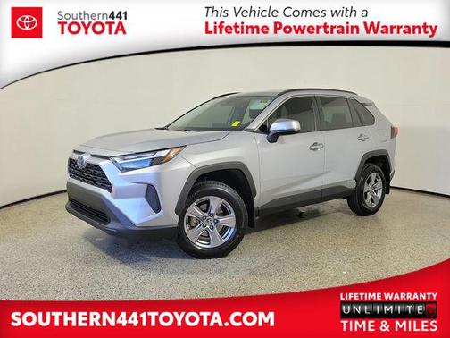 Silver Sky Metallic 2024 Toyota RAV4 Hybrid XLE