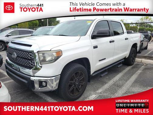 Super White 2020 Toyota Tundra SR5