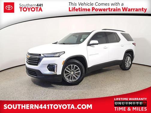 Summit White 2023 Chevrolet Traverse LT Leather