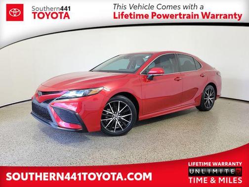 Supersonic Red 2023 Toyota Camry SE