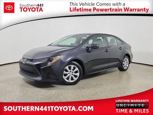 Black Sand Pearl 2020 Toyota Corolla LE