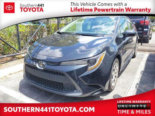 Black Sand Pearl 2020 Toyota Corolla LE