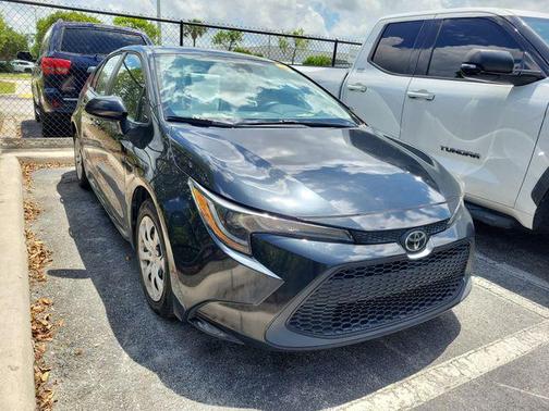 Black Sand Pearl 2020 Toyota Corolla LE