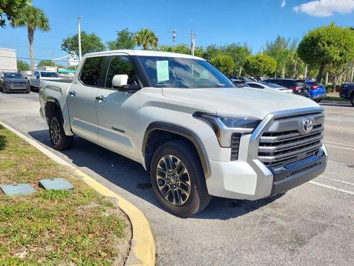 Wind Chill Pearl 2025 Toyota Tundra Limited