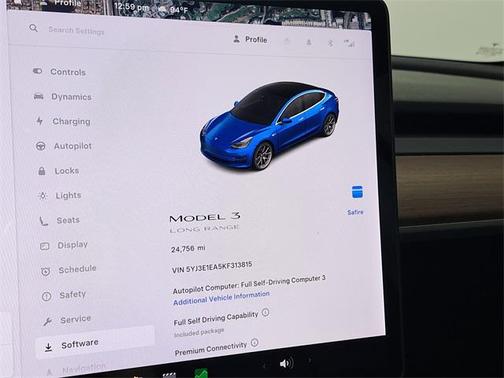 2019 Tesla Model 3 Long Range