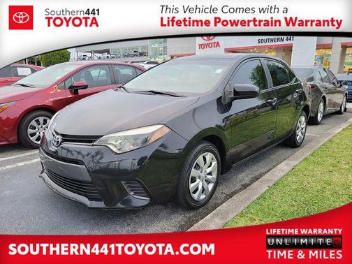Black Sand Pearl 2016 Toyota Corolla LE