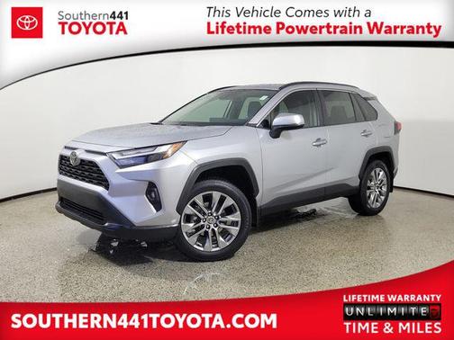 Silver Sky Metallic 2024 Toyota RAV4 XLE Premium