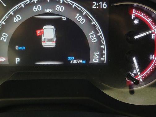 Midnight Black Metallic 2025 Toyota RAV4 LE