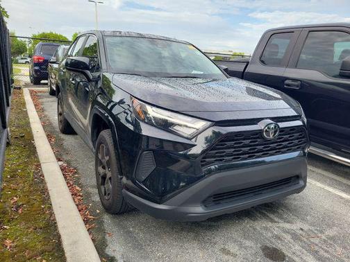 Midnight Black Metallic 2025 Toyota RAV4 LE