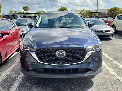 Deep Crystal Blue Mica 2022 Mazda CX-5 2.5 S Preferred Package