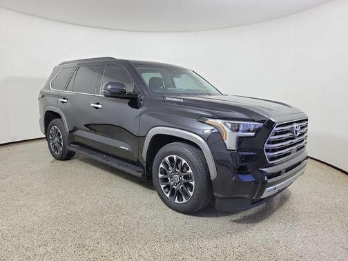 Midnight Black Metallic 2023 Toyota Sequoia Limited