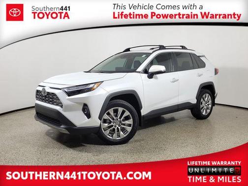 Wind Chill Pearl 2025 Toyota RAV4 Limited