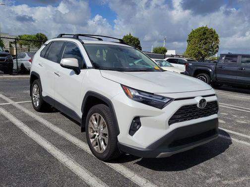 Wind Chill Pearl 2025 Toyota RAV4 Limited