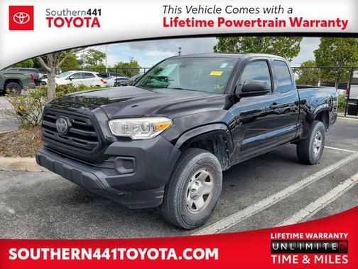Midnight Black Metallic 2019 Toyota Tacoma SR