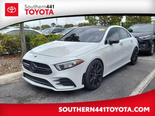 White 2021 Mercedes-Benz AMG A 35 4MATIC