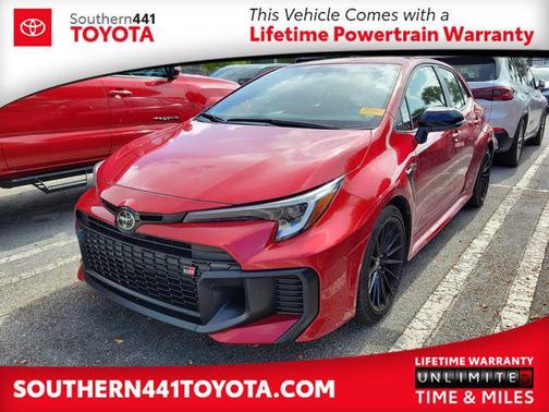 Supersonic Red 2025 Toyota GR Corolla Core
