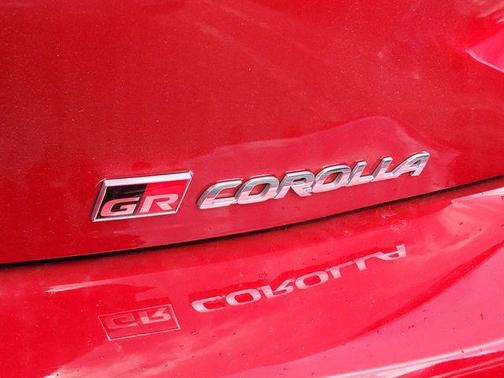 Supersonic Red 2025 Toyota GR Corolla Core