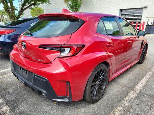 Supersonic Red 2025 Toyota GR Corolla Core