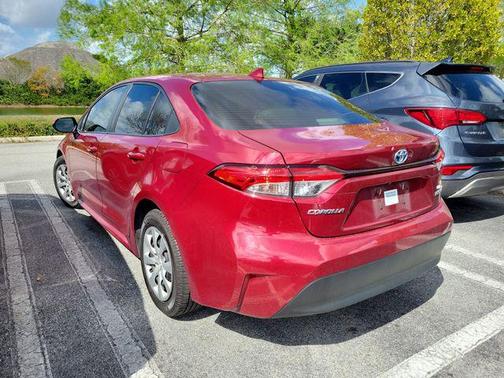 Ruby Flare Pearl 2024 Toyota Corolla Hybrid SE