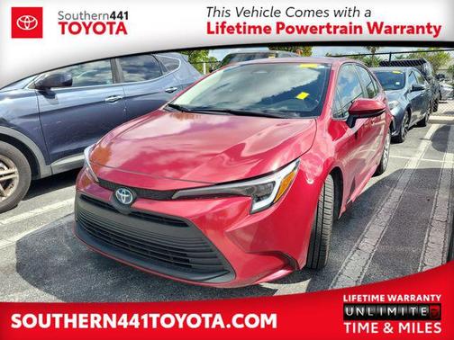 Ruby Flare Pearl 2024 Toyota Corolla Hybrid SE