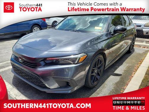 Meteorite Gray Metallic 2023 Honda Civic Sport