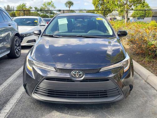 Midnight Black Metallic 2023 Toyota Corolla LE