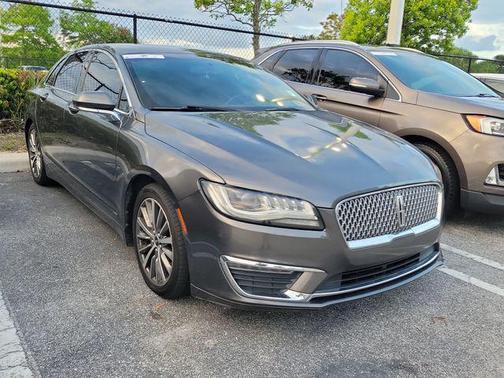 Magnetic Gray Metallic 2017 Lincoln MKZ Premiere
