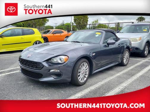 Nero Cinema Jet Black 2017 FIAT 124 Spider Base