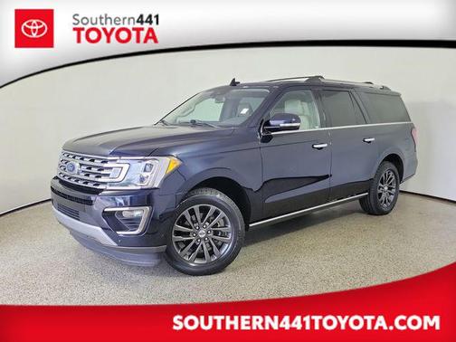Antimatter Blue Metallic 2021 Ford Expedition Max Limited