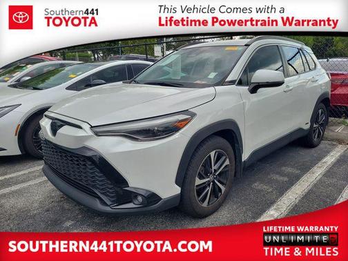 Wind Chill Pearl 2024 Toyota Corolla Cross Hybrid XSE