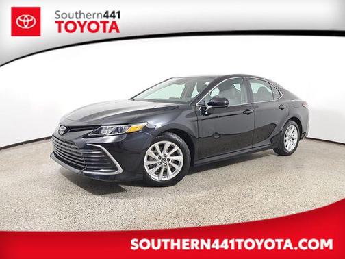 Midnight Black Metallic 2024 Toyota Camry LE