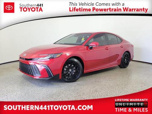 Supersonic Red 2026 Toyota Camry SE