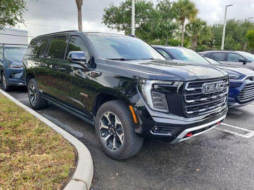 Onyx Black 2025 GMC Yukon XL 4WD AT4